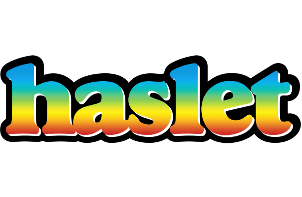 Haslet color logo