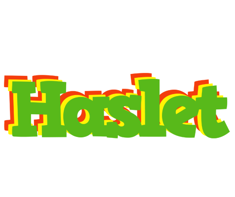 Haslet crocodile logo