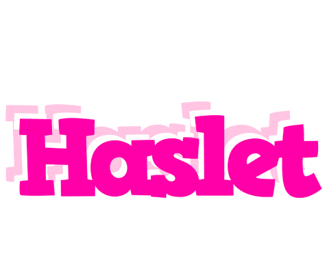 Haslet dancing logo