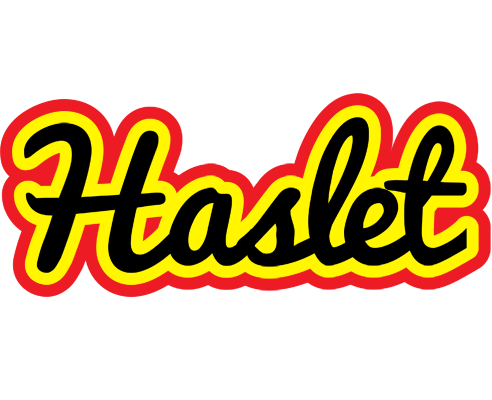 Haslet flaming logo
