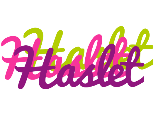 Haslet flowers logo