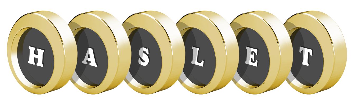 Haslet gold logo