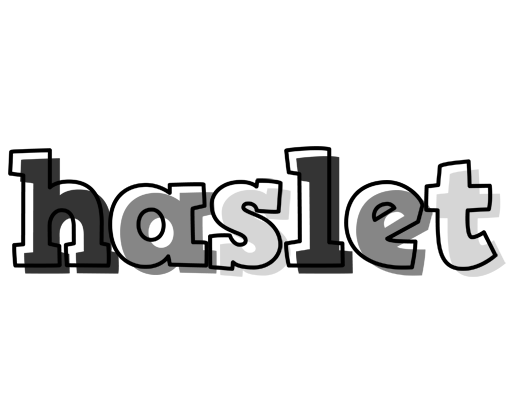 Haslet night logo