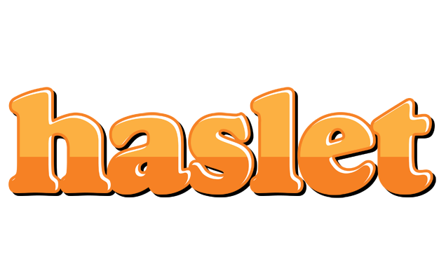 Haslet orange logo