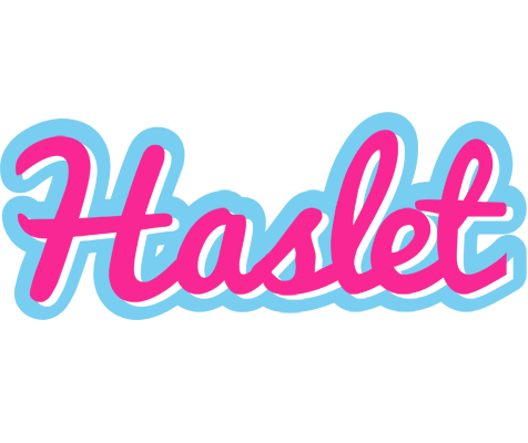 Haslet popstar logo