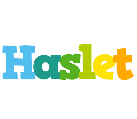 Haslet rainbows logo