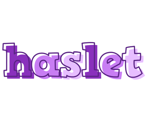Haslet sensual logo