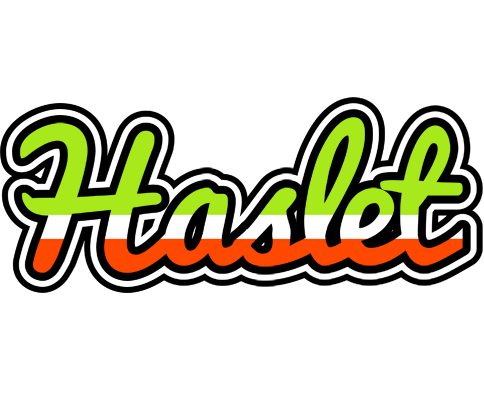 Haslet superfun logo
