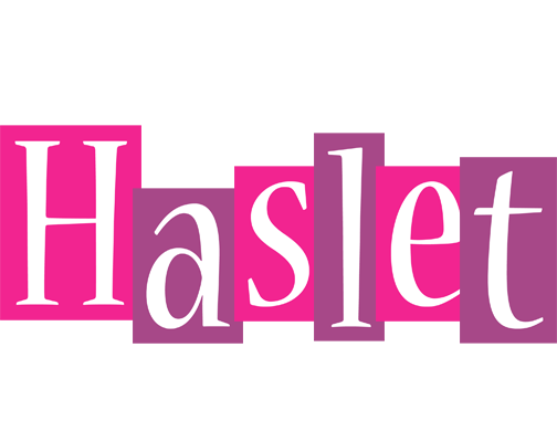 Haslet whine logo