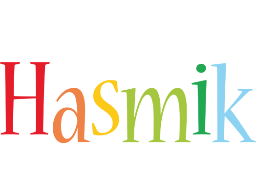 Hasmik birthday logo