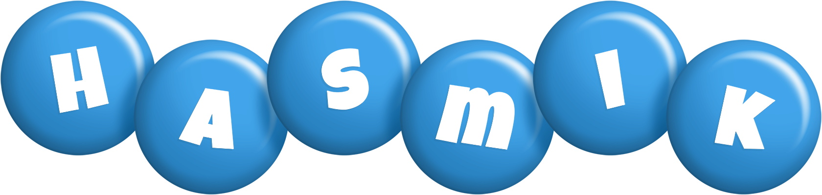 Hasmik candy-blue logo