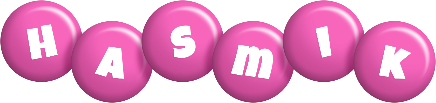 Hasmik candy-pink logo