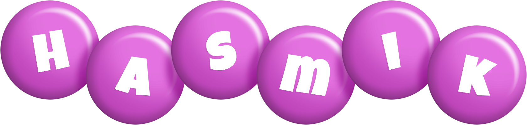 Hasmik candy-purple logo