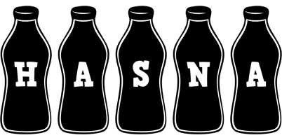 Hasna bottle logo