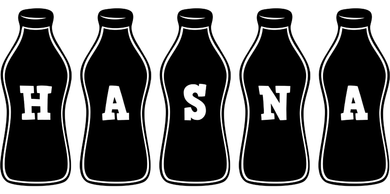 Hasna bottle logo