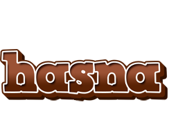 Hasna brownie logo