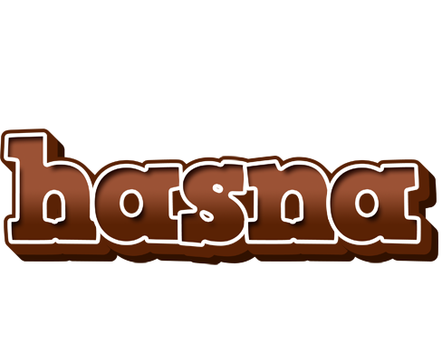 Hasna brownie logo