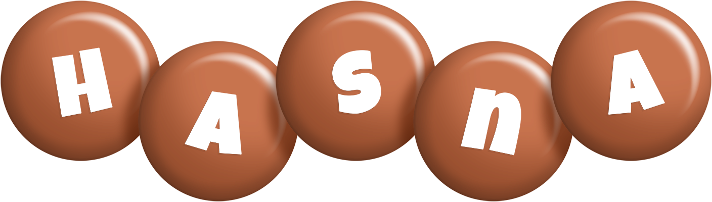 Hasna candy-brown logo
