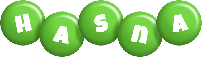 Hasna candy-green logo