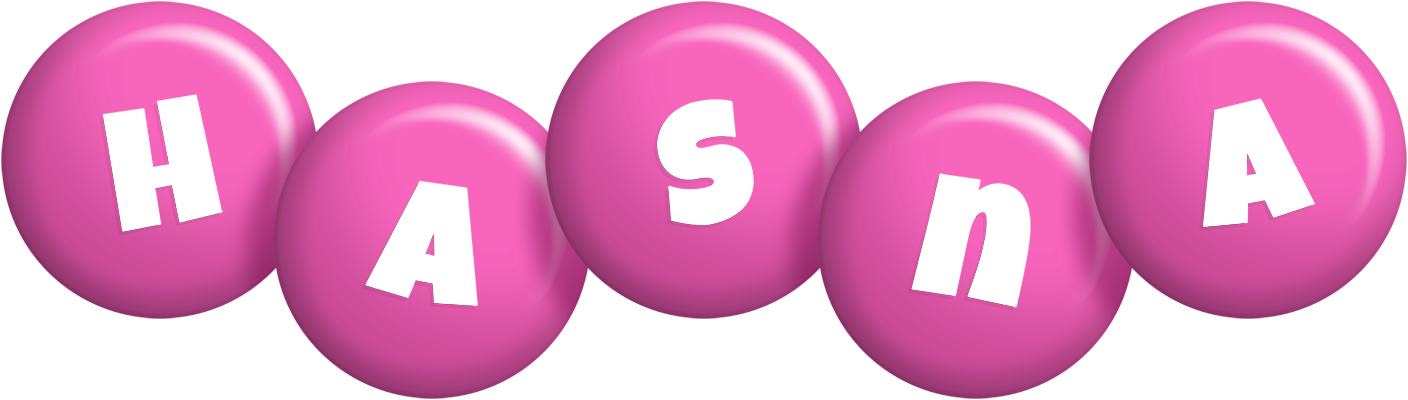 Hasna candy-pink logo
