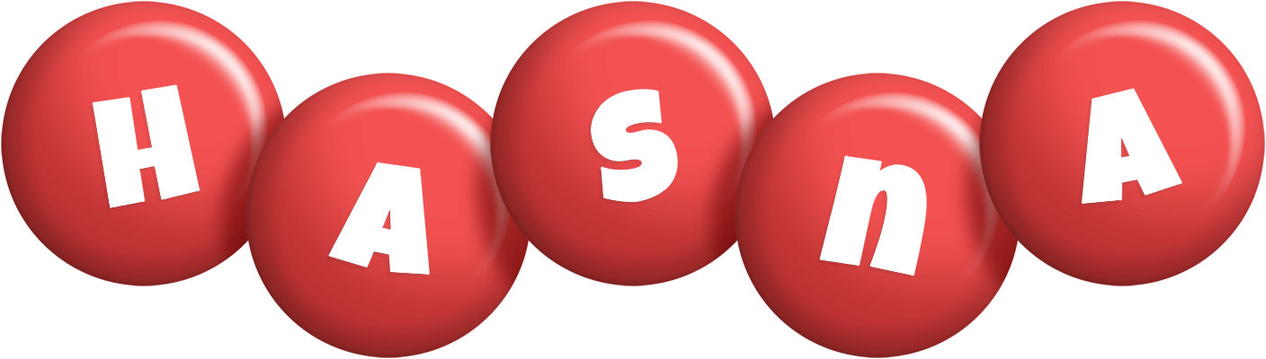 Hasna candy-red logo