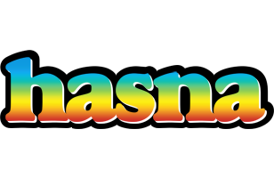 Hasna color logo