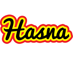 Hasna flaming logo