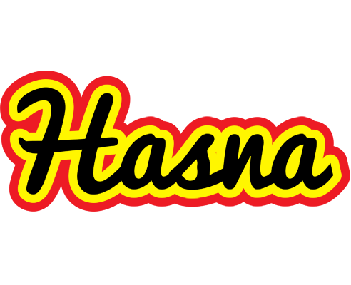 Hasna flaming logo