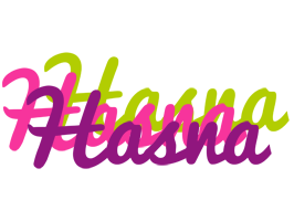 Hasna flowers logo