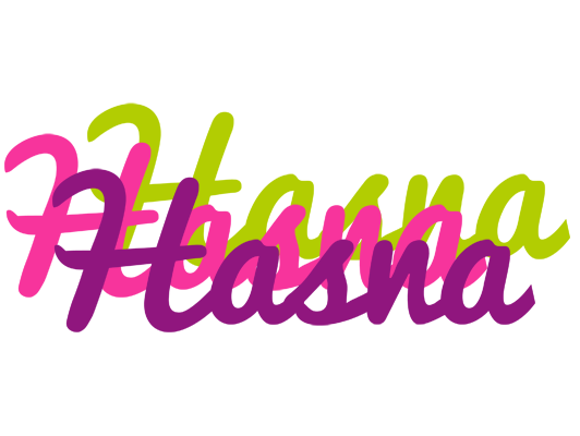 Hasna flowers logo