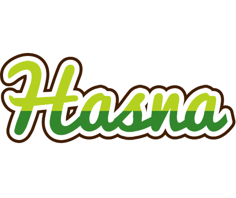 Hasna golfing logo