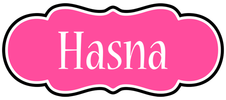 Hasna invitation logo