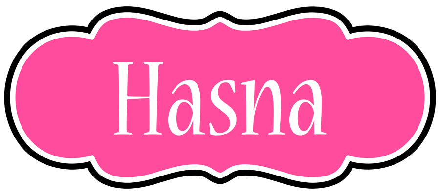 Hasna invitation logo