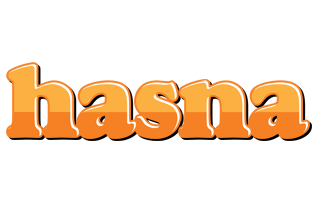 Hasna orange logo