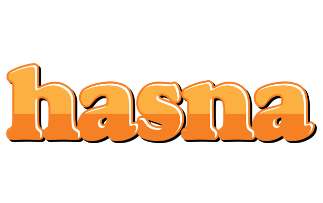 Hasna orange logo