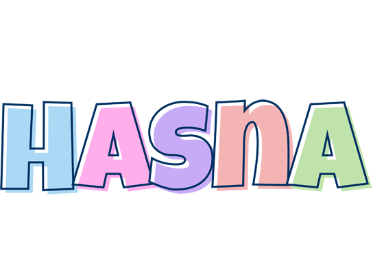 Hasna pastel logo