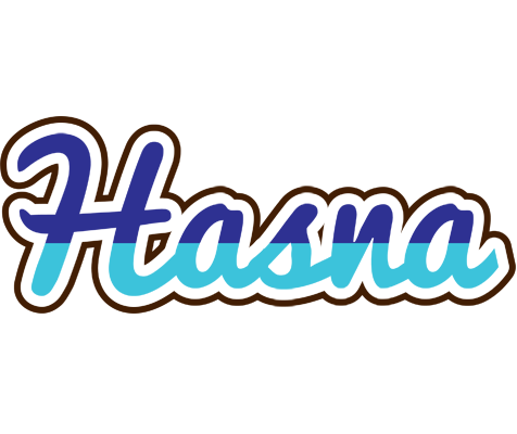 Hasna raining logo