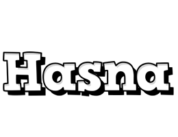 Hasna snowing logo