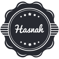 Hasnah badge logo