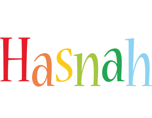 Hasnah birthday logo