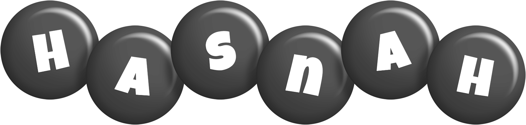 Hasnah candy-black logo