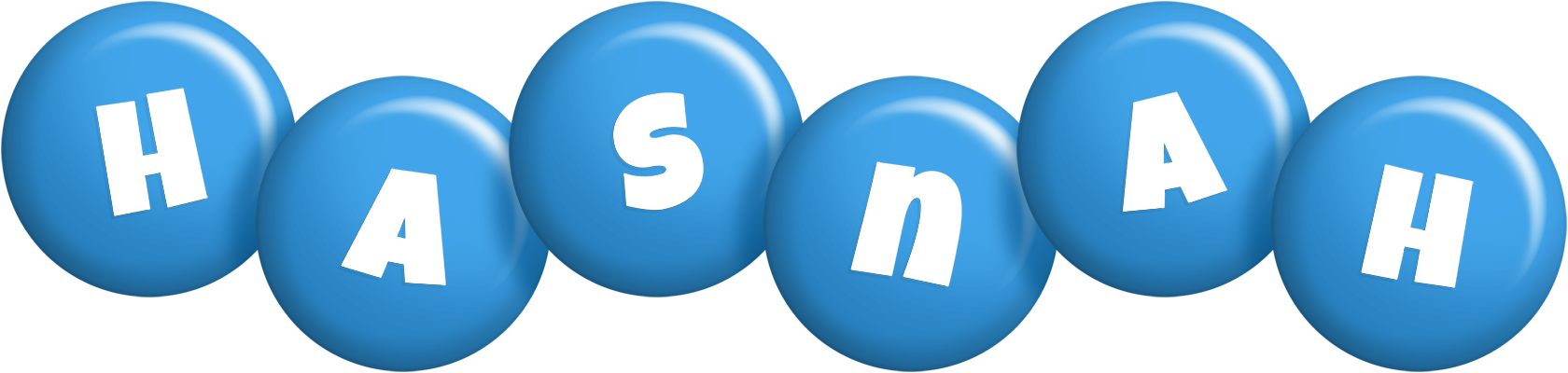 Hasnah candy-blue logo