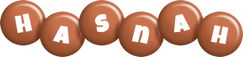 Hasnah candy-brown logo