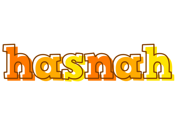 Hasnah desert logo