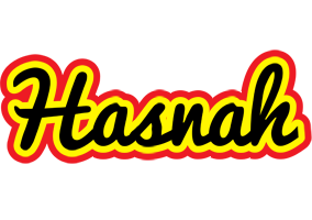 Hasnah flaming logo