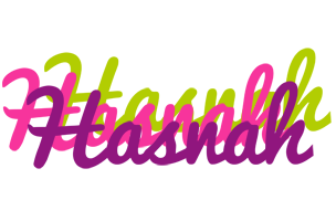 Hasnah flowers logo