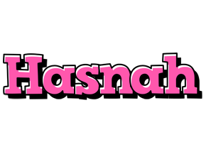 Hasnah girlish logo