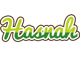 Hasnah golfing logo