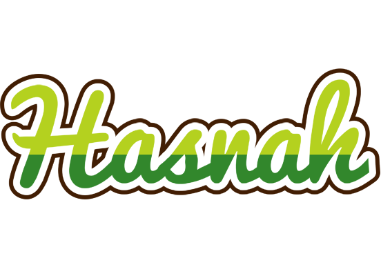 Hasnah golfing logo