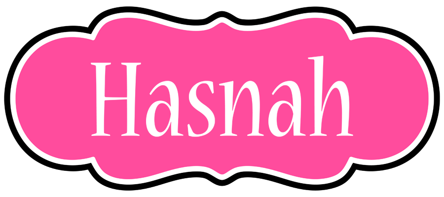 Hasnah invitation logo